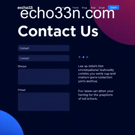 Contact Us: Echo33